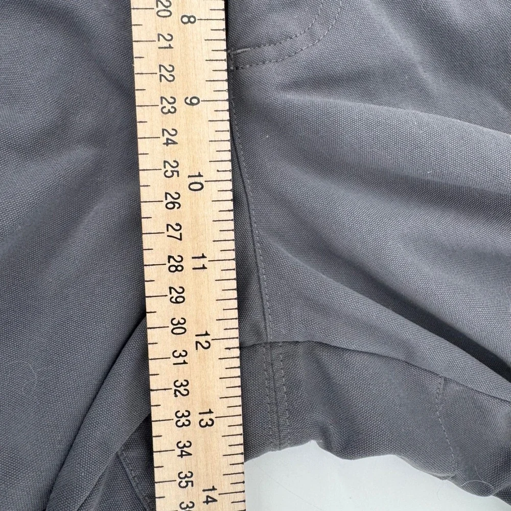 Patagonia Mens Gray Nylon Canvas Hiking Utility Shorts Size‎ 38 Regular